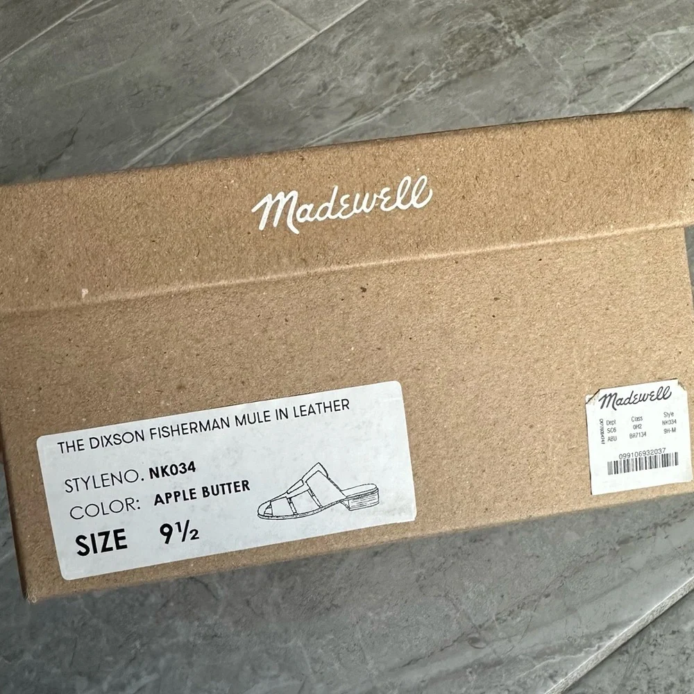 Madewell The Dixson Fisherman Mule in Brown Leather - Picture 10 of 10